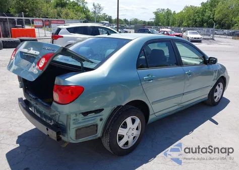 2007 Toyota Corolla Le z USA, uszkodzony, nr VIN 2T1BR32E07C738017